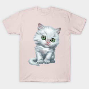 Turkish Angora kitten T-Shirt